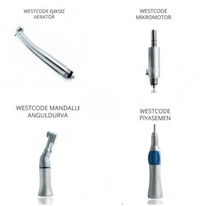 WESTCODE Öğrenci Seti 1 - Işıksız Aeratör + Mikromotor + Mandallı Angldruva + Piyasemen
