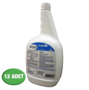 ECOLAB Derdevice Hızlı Alkolsuz Yüzey Dezenfektanı 1 Lt x 12 Adet